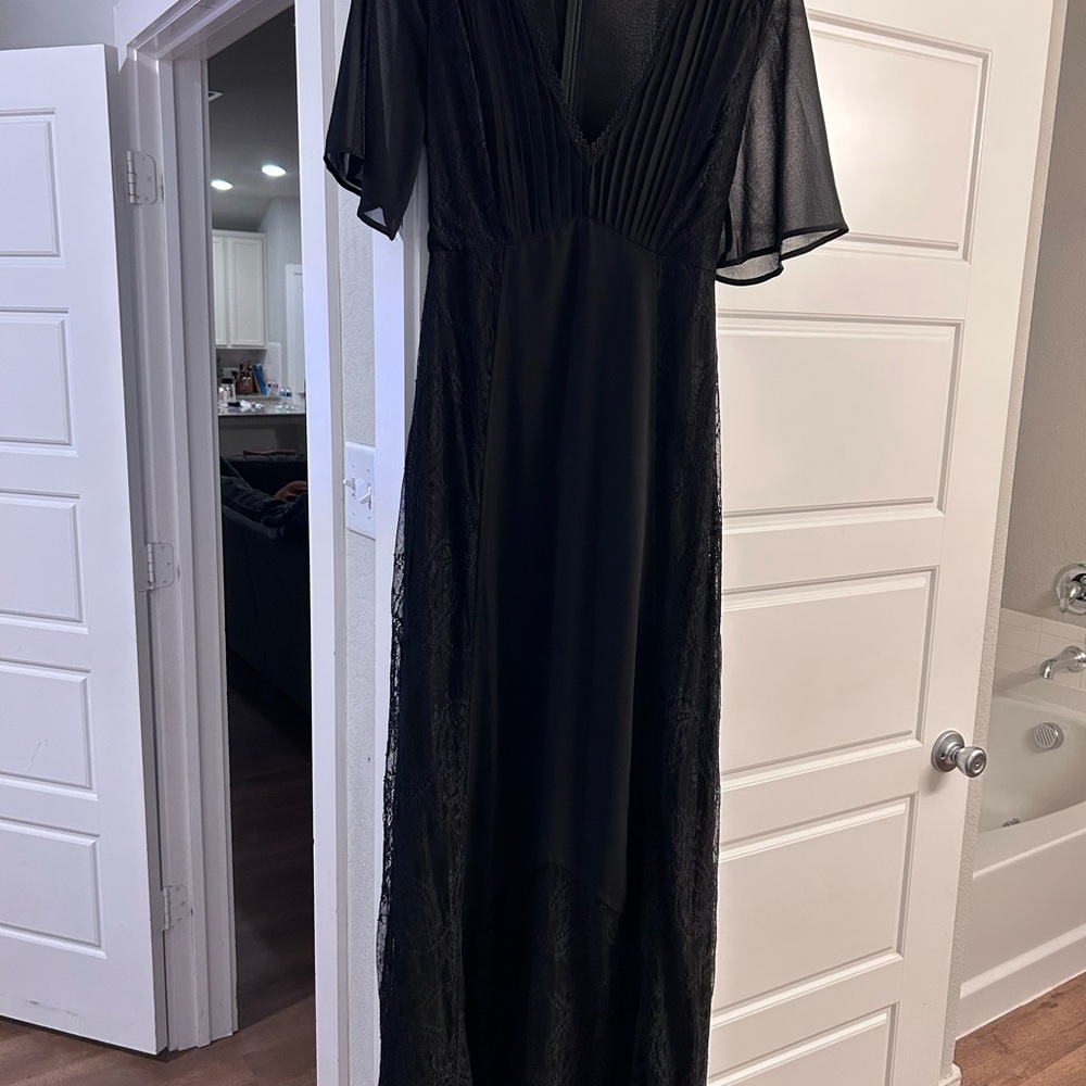 Honey Belle Black Maxi Dress
